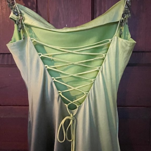 Lime Ombre Dress from Cache - Picture 3 of 7